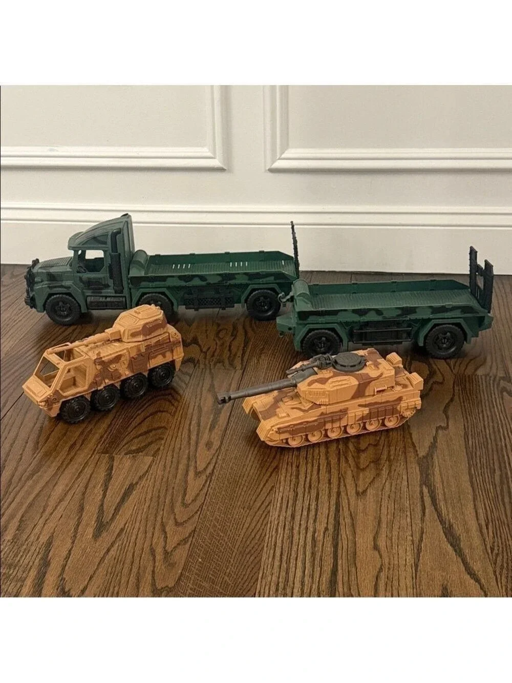 Toys R Us True Heroes GI Joe Chap Mei Semi Truck Tank Transport 30